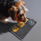 Slow Lick Mat for Dogs & Cats – Silicone Suction Licking Pad