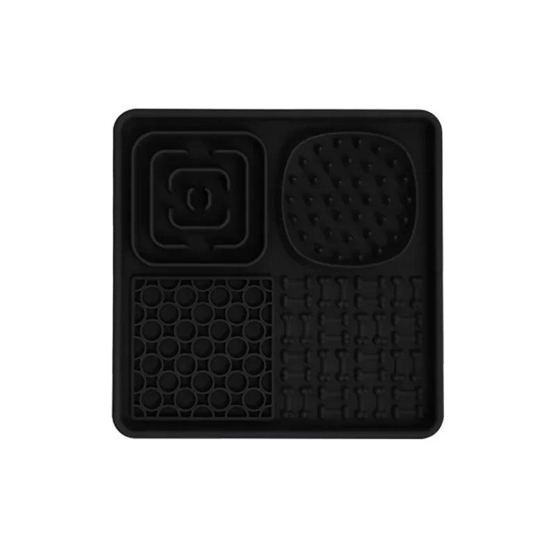 Slow Lick Mat for Dogs & Cats – Silicone Suction Licking Pad